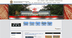Desktop Screenshot of fkip.unsri.ac.id