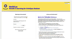 Desktop Screenshot of elearning.unsri.ac.id