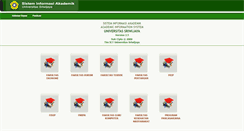 Desktop Screenshot of akademik.unsri.ac.id