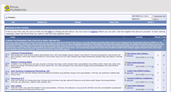 Desktop Screenshot of forum.pps.unsri.ac.id