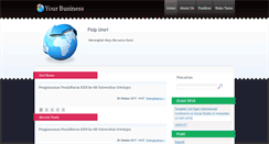 Desktop Screenshot of fisip.unsri.ac.id