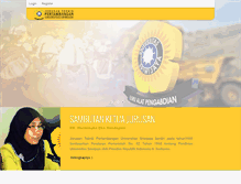 Tablet Screenshot of pertambangan.ft.unsri.ac.id